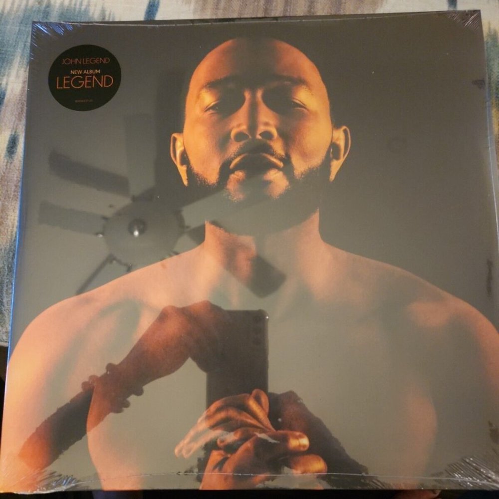 SIGNED JOHN LEGEND Autographed "Legend" Double Vinyl LP ALBUM New Sealed